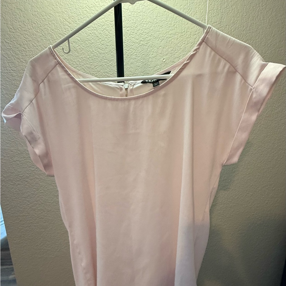 Express Light Pink Blouse